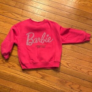 Zara Barbie Sweatshirt - Size 6-7